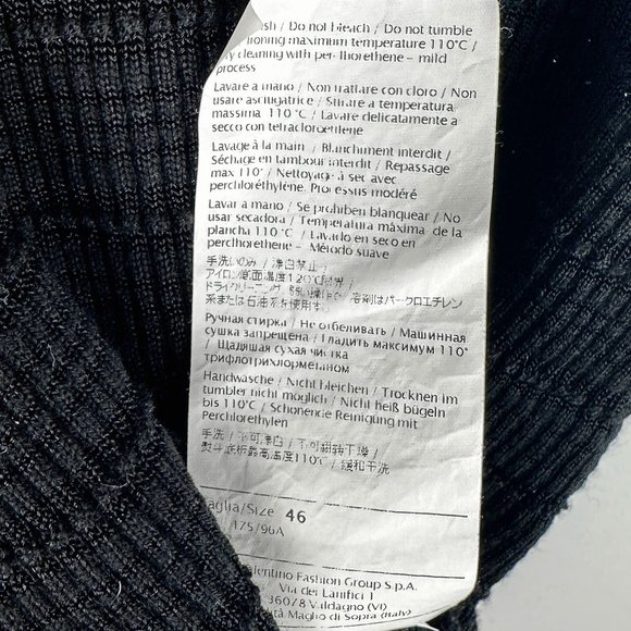 M Missoni Black V-Neck Knit Tank - Picture 6 of 6